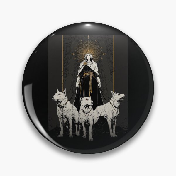 Item preview, Hekate and her hounds designed and sold by MendaciousMina.