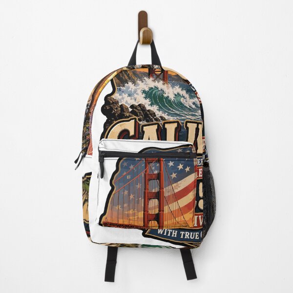 Item preview, California USA 250th Anniversary Patriotic Design designed and sold by No Limits T-Shirts.