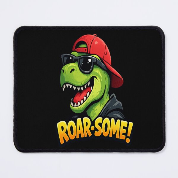 Item preview, Roar-Some Cool T-Rex Dinosaur Kids Cartoon designed and sold by Evening Twilight.