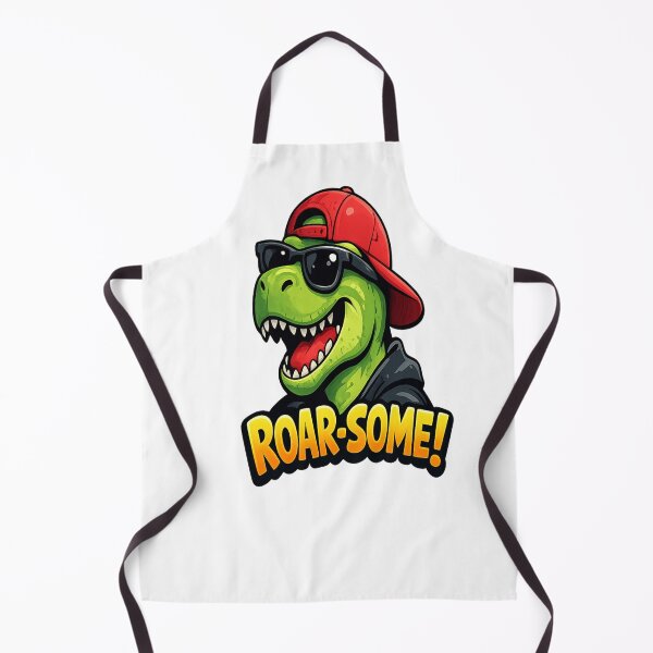 Item preview, Roar-Some Cool T-Rex Dinosaur Kids Cartoon designed and sold by Evening Twilight.