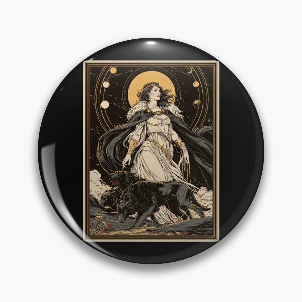 Item preview, Hekate and her hounds designed and sold by MendaciousMina.