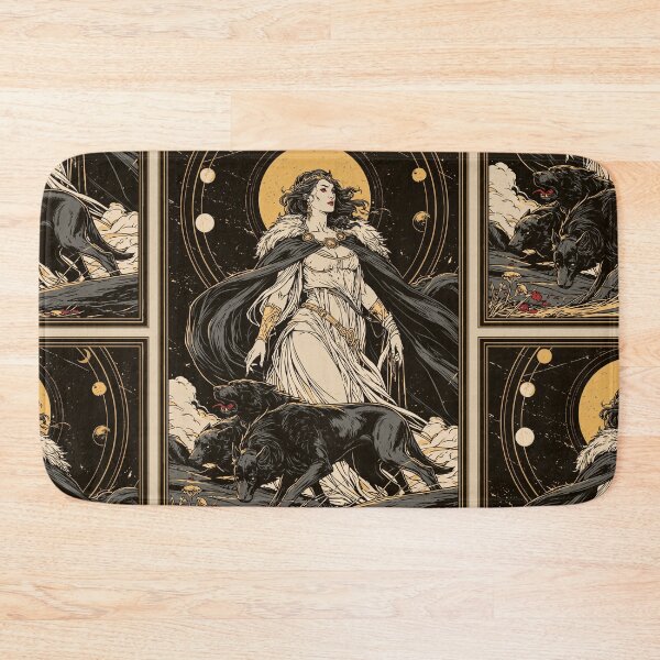 Item preview, Hekate and her hounds designed and sold by MendaciousMina.