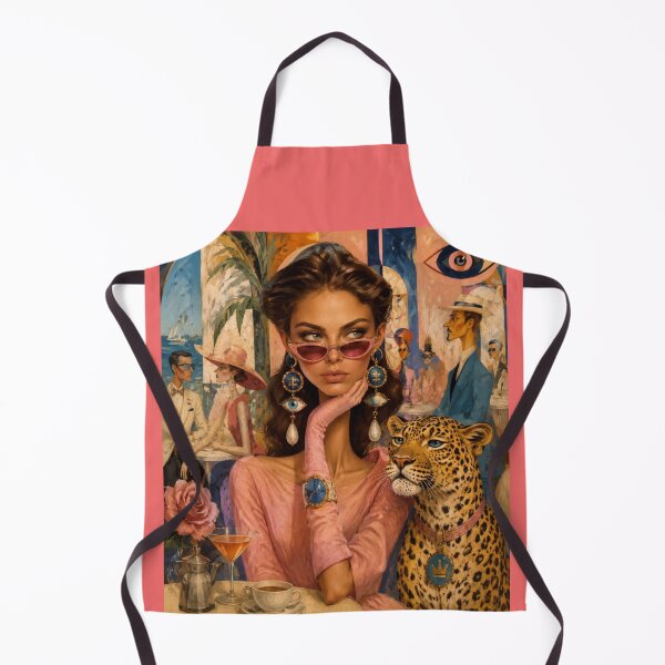 Item preview, A woman and a leopard. designed and sold by Natalia-Vlad.