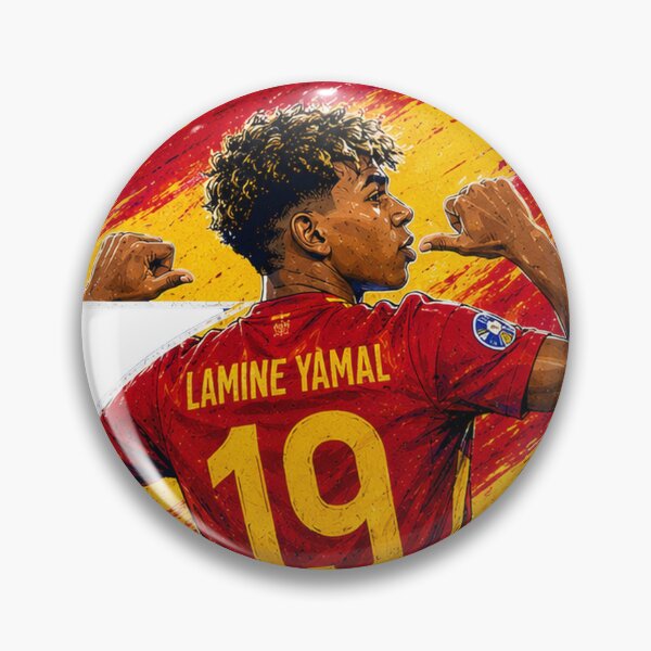 Item preview, Lamine Yamal Spain 2026 Football Art Print designed and sold by ravuh.