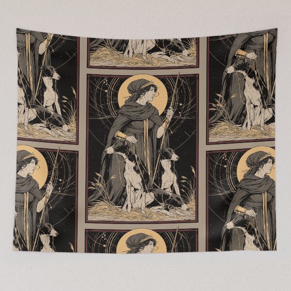 Item preview, Hekate and her hounds designed and sold by MendaciousMina.
