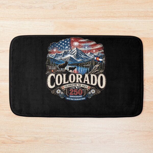 Item preview, Colorado 250th Anniversary USA Patriotic Elk Mountain designed and sold by No Limits T-Shirts.