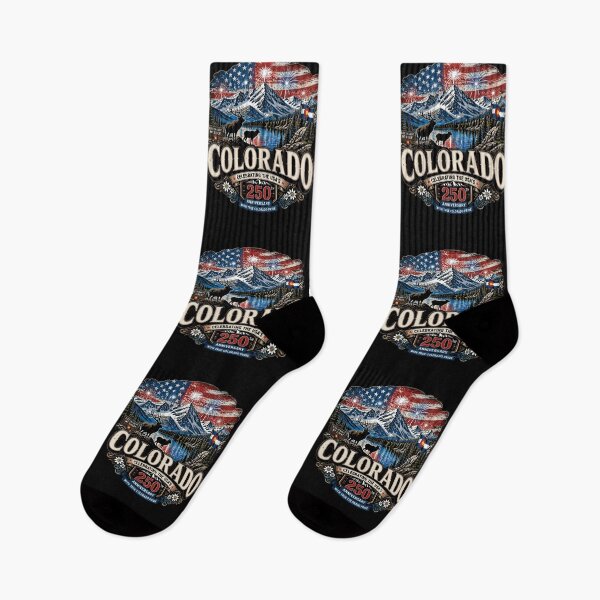 Item preview, Colorado 250th Anniversary USA Patriotic Elk Mountain designed and sold by No Limits T-Shirts.