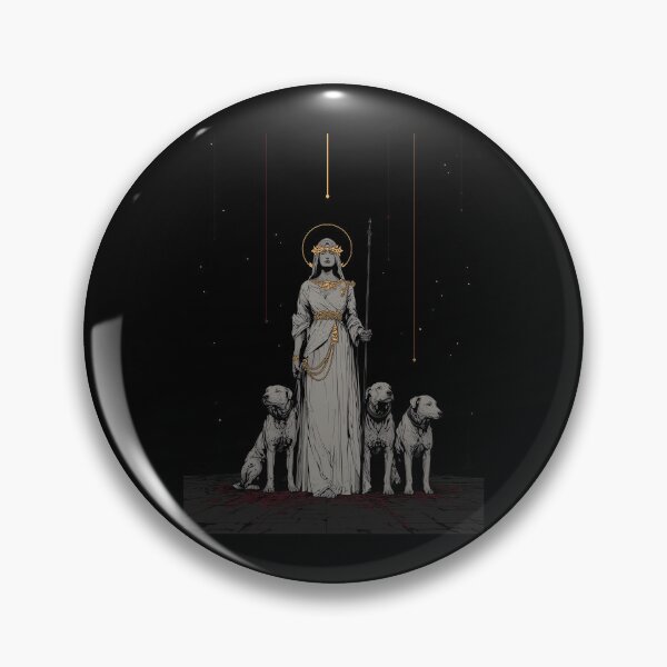 Item preview, Hekate and her hounds designed and sold by MendaciousMina.