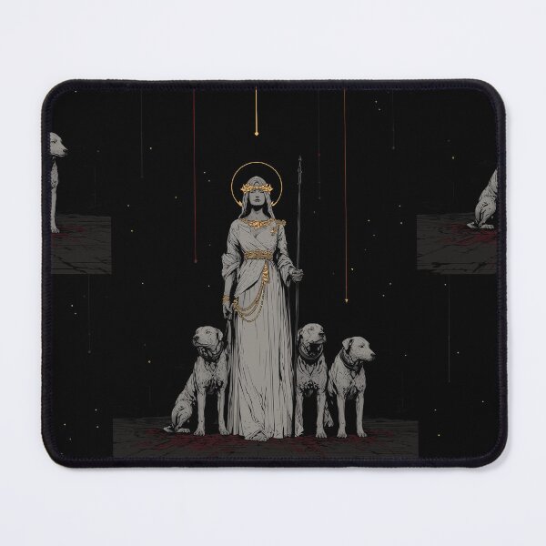 Item preview, Hekate and her hounds designed and sold by MendaciousMina.