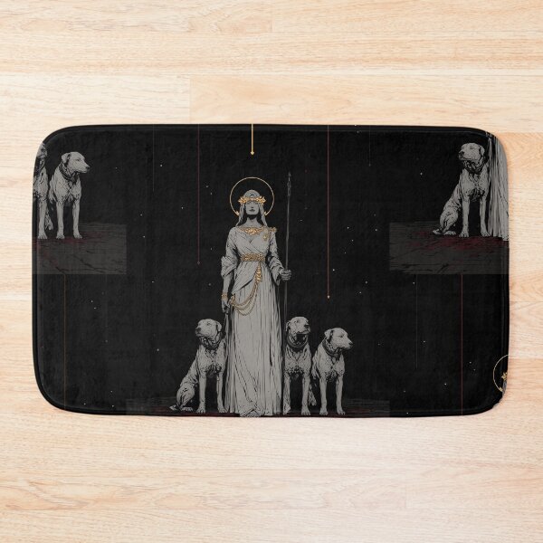 Item preview, Hekate and her hounds designed and sold by MendaciousMina.