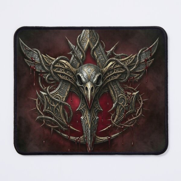 Item preview, Dark Creed Crest (Crimson Smoke Edition) designed and sold by BileyStudios.