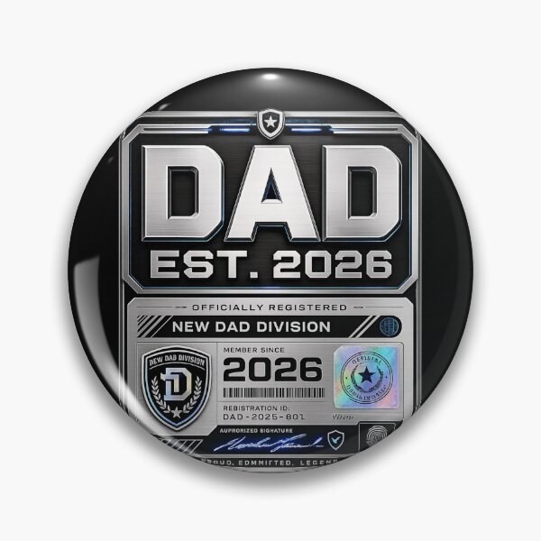 Item preview, Dad Est 2026 Shirt, First Father's Day Gift, Officially Registered Dad designed and sold by XYZ Studio.