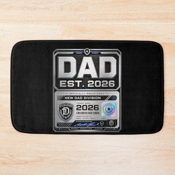 Item preview, Dad Est 2026 Shirt, First Father's Day Gift, Officially Registered Dad designed and sold by XYZ Studio.