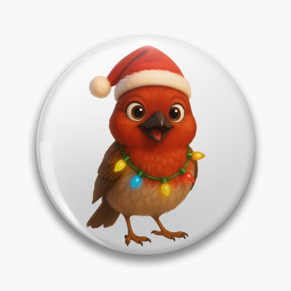 Item preview, Christmas House Finch designed and sold by Sillytoe.