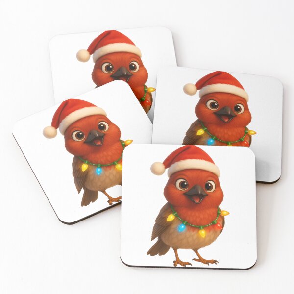 Item preview, Christmas House Finch designed and sold by Sillytoe.