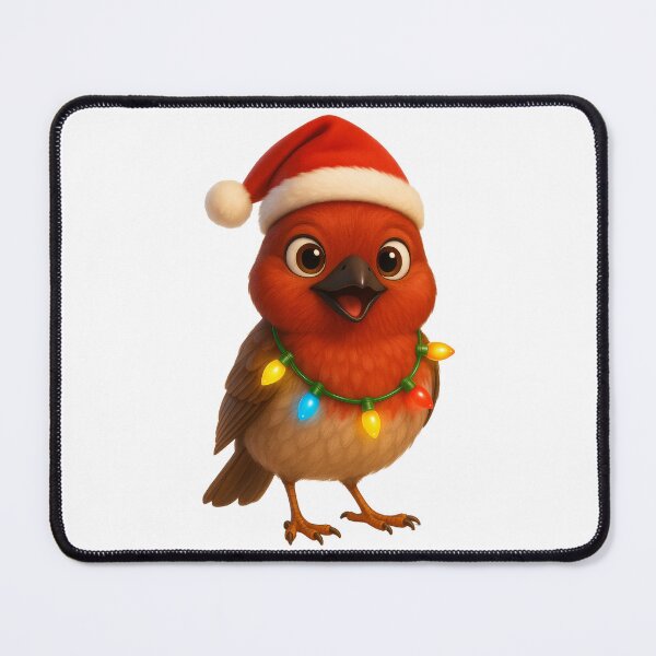Item preview, Christmas House Finch designed and sold by Sillytoe.