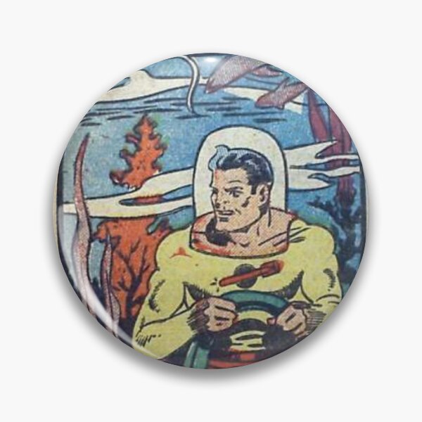 Item preview, Retro Sci-Fi Astronaut Hero Vintage Comic Book Art designed and sold by Lilith.3x313 Vault.