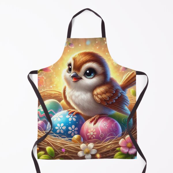 Item preview, Easter - A Happy Sparrow in the Easter Nest designed and sold by LegademaArt.