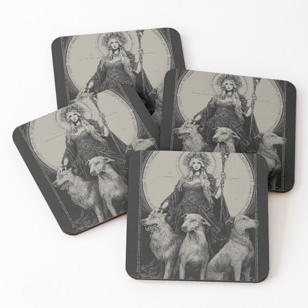 Item preview, Hekate and her hounds designed and sold by MendaciousMina.
