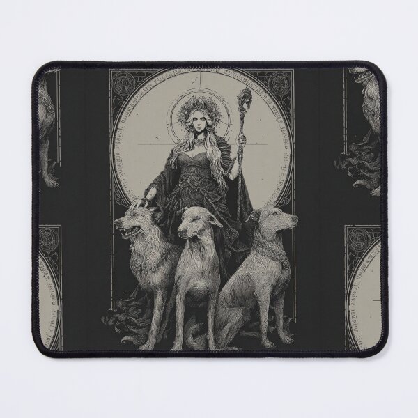 Item preview, Hekate and her hounds designed and sold by MendaciousMina.