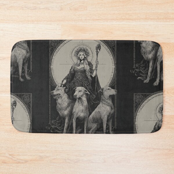 Item preview, Hekate and her hounds designed and sold by MendaciousMina.