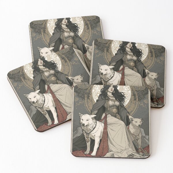 Item preview, Hekate and her hounds designed and sold by MendaciousMina.
