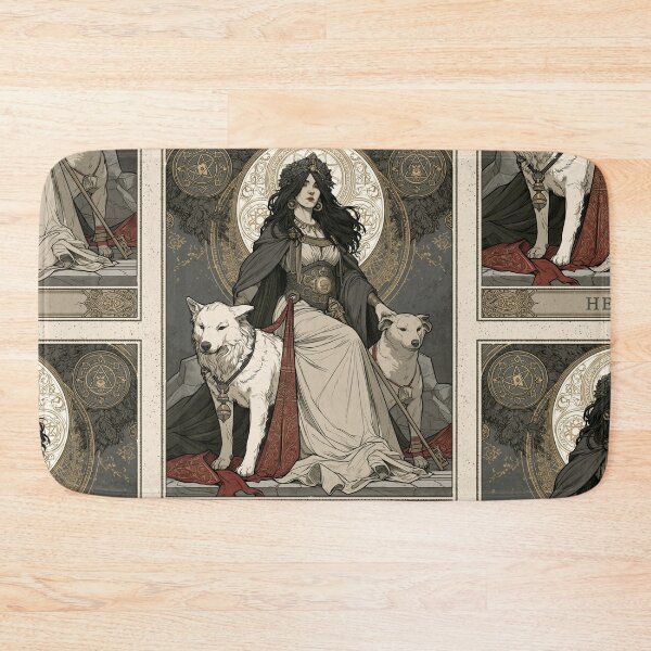 Item preview, Hekate and her hounds designed and sold by MendaciousMina.
