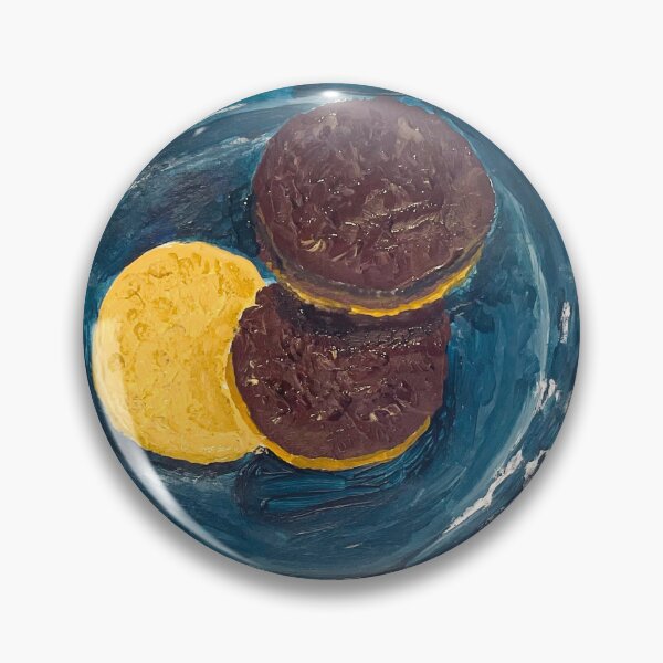 Item preview, Blue plate 3 Chocolate Digestives designed and sold by Joeyaff.