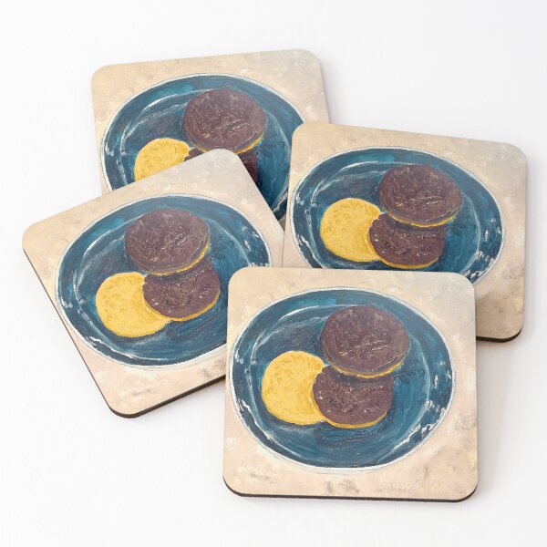 Item preview, Blue plate 3 Chocolate Digestives designed and sold by Joeyaff.