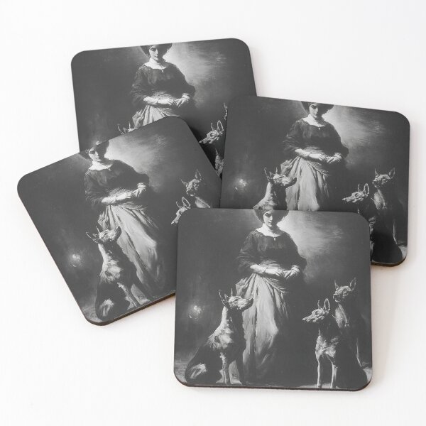 Item preview, Hekate and her hounds designed and sold by MendaciousMina.