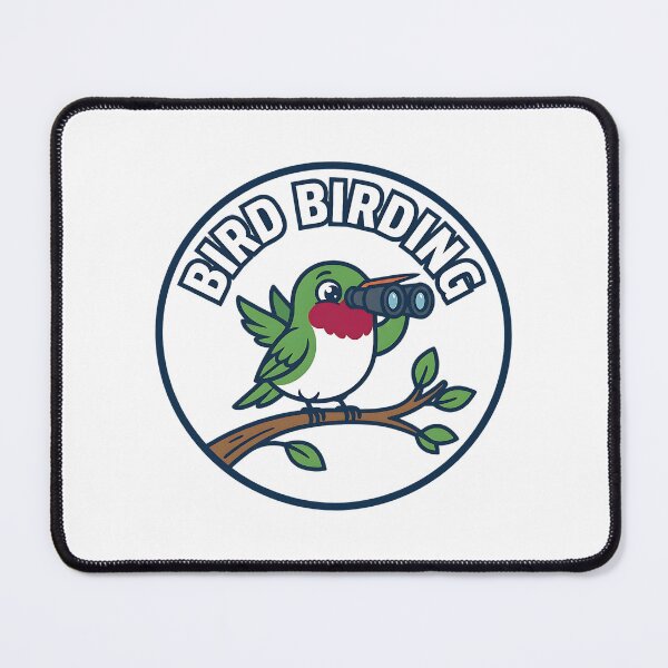 Item preview, Bird Birding Ruby-Throated Hummingbird designed and sold by Wild Creative Art.