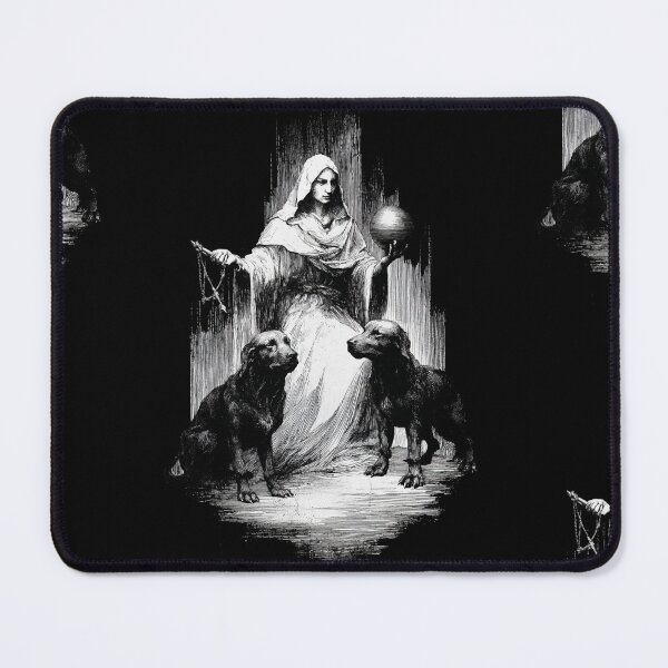 Item preview, Hekate and her hounds designed and sold by MendaciousMina.