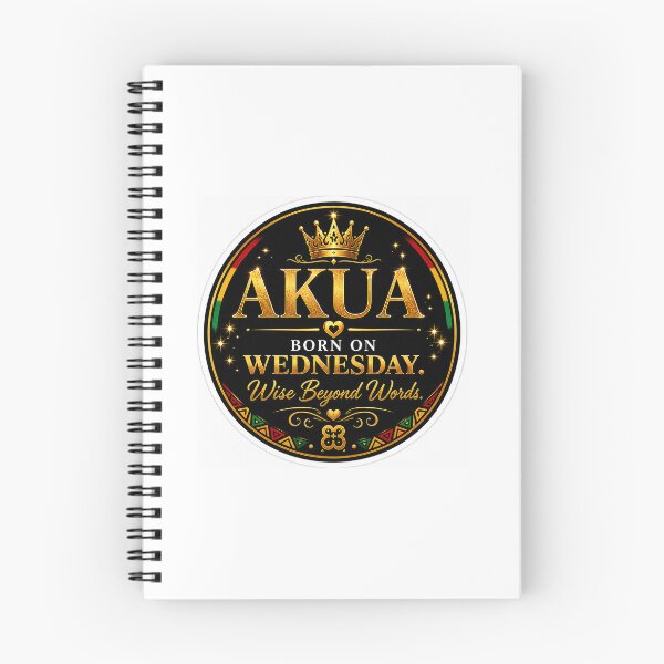 Item preview, Akua – Born on Wednesday, Wise Beyond Words designed and sold by AfricanNames.