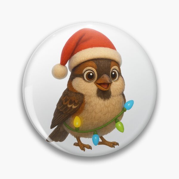 Item preview, Christmas English Sparrow designed and sold by Sillytoe.
