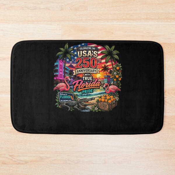 Item preview, USA 250th Anniversary Florida Pride Vintage Beach designed and sold by No Limits T-Shirts.
