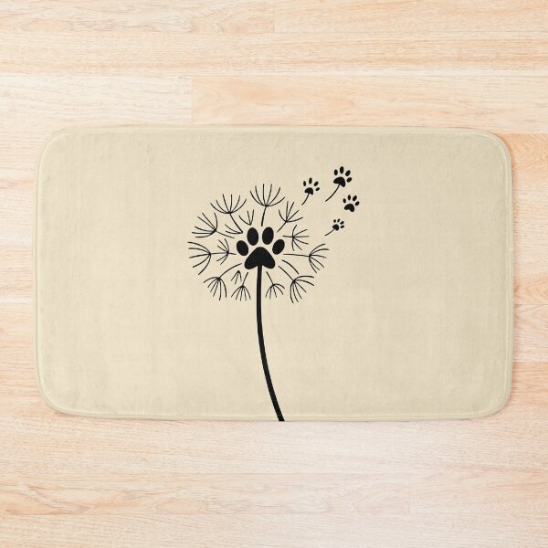 Item preview, Paw Print Dandelion Pet Memorial Design designed and sold by Corvoria.