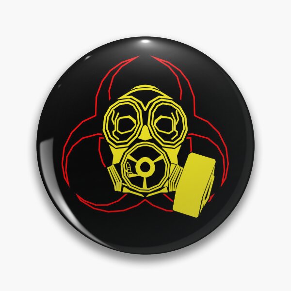 Item preview, Biohazard Skeleton Gas Mask | Hazard Warning Vector Art designed and sold by Neon_Ronin.