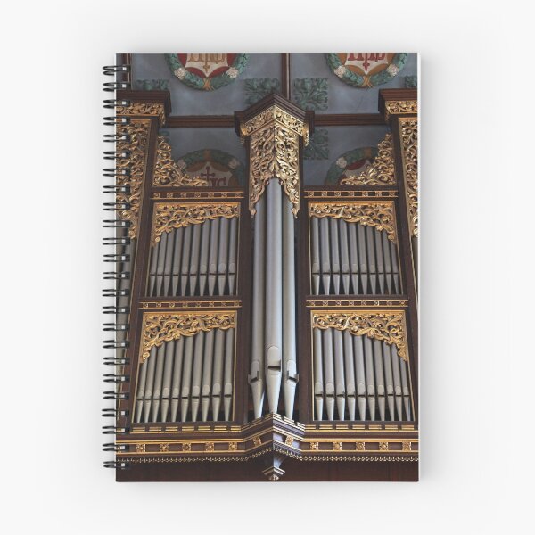 Item preview, Ornate Church Pipe Organ with Gold Carved Woodwork designed and sold by pinkal.
