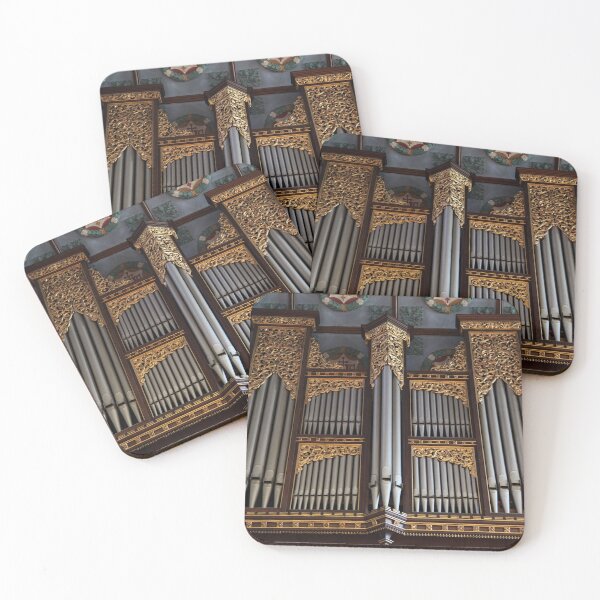 Item preview, Ornate Church Pipe Organ with Gold Carved Woodwork designed and sold by pinkal.