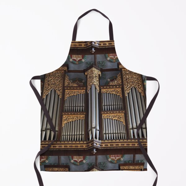 Item preview, Ornate Church Pipe Organ with Gold Carved Woodwork designed and sold by pinkal.