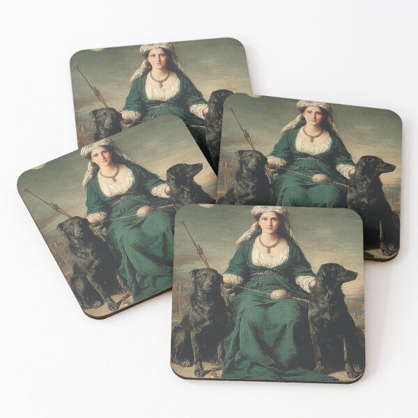 Item preview, Hekate and her hounds designed and sold by MendaciousMina.