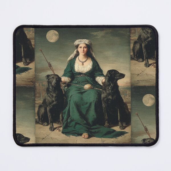 Item preview, Hekate and her hounds designed and sold by MendaciousMina.