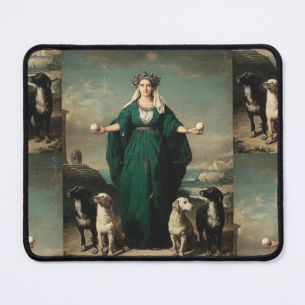 Item preview, Hekate and her hounds designed and sold by MendaciousMina.
