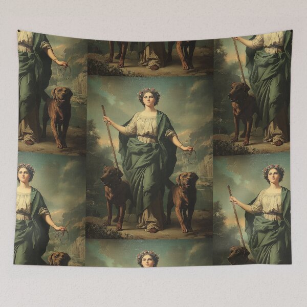 Item preview, Hekate and her hounds designed and sold by MendaciousMina.