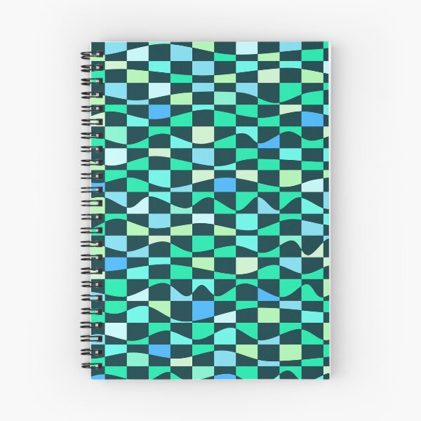 Item preview, Iconic Meditation Grid in Green and Aqua designed and sold by Deutschic.