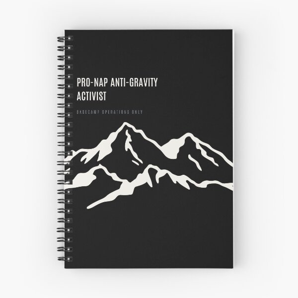 Item preview, Pro Nap Anti Gravity Activist Ironic Hiker Climber Minimal Mountain designed and sold by SlothcoreVibes.
