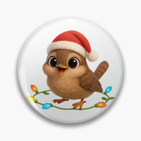 Item preview, Christmas House Wren designed and sold by Sillytoe.