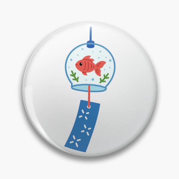 Item preview, Japanese Wind Chime Goldfish Furin designed and sold by Anne97s.