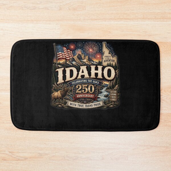 Item preview, Idaho 250th Anniversary USA Adventure Pride designed and sold by No Limits T-Shirts.