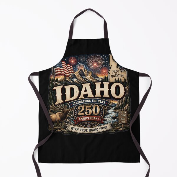 Item preview, Idaho 250th Anniversary USA Adventure Pride designed and sold by No Limits T-Shirts.